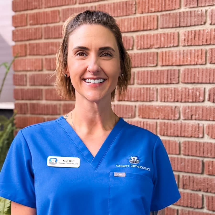 Katie, Treatment Coordinator and Orthodontic Assistant.